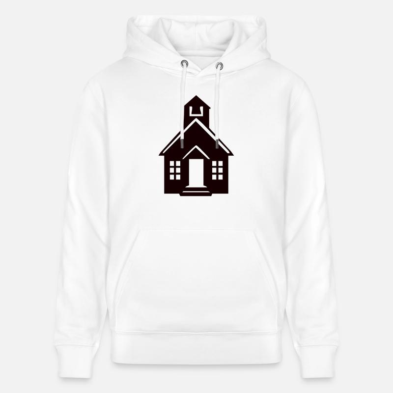Chapel - Sweat à capuche bio CRUISER Stanley/Stella Unisexe - blanc