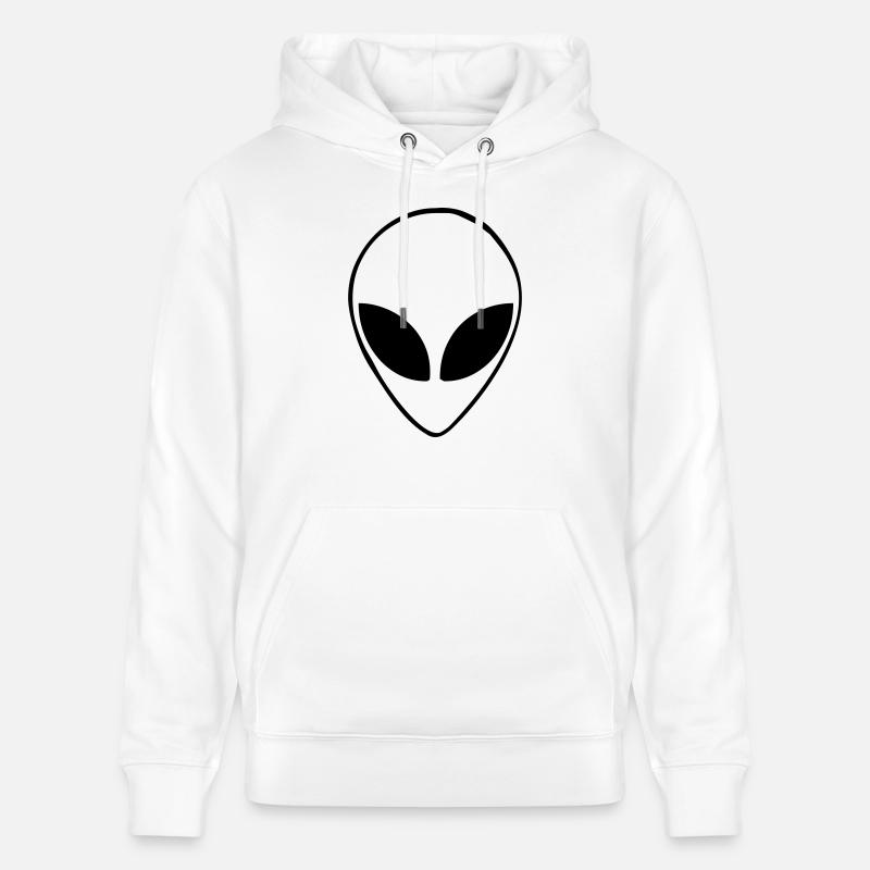 Tête étrangère - Sweat à capuche bio CRUISER Stanley/Stella Unisexe - blanc