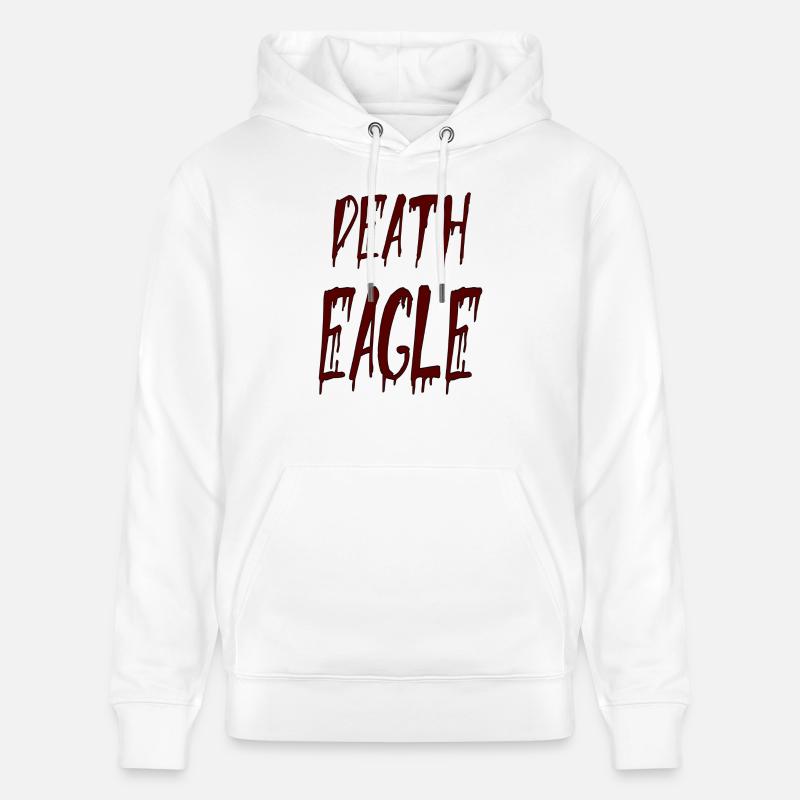 aigle de la mort - Sweat à capuche bio CRUISER Stanley/Stella Unisexe - blanc