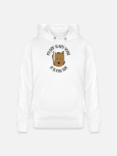 Canis Minor - Stanley/Stella CRUISER Unisex Organic Hoodie - white