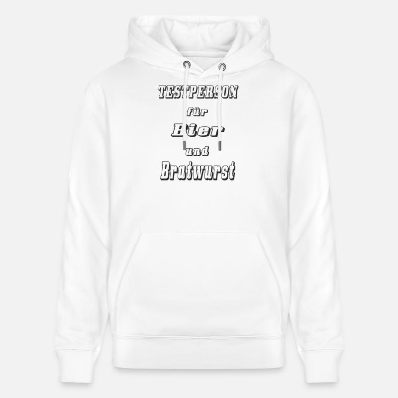 Testperson 1 - Stanley/Stella Unisex Bio-Hoodie CRUISER  - Weiß
