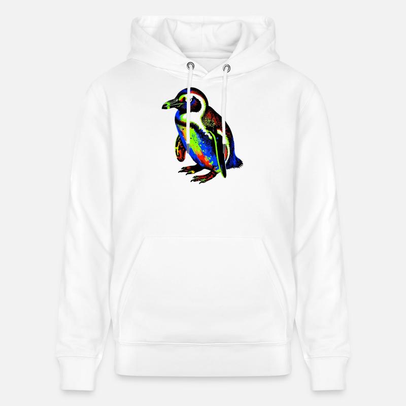 Pinguin - Stanley/Stella Unisex Bio-Hoodie CRUISER - Weiß