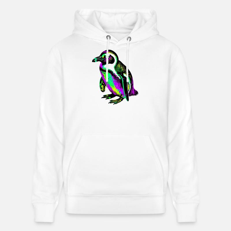 Pinguin - Stanley/Stella Unisex Bio-Hoodie CRUISER - Weiß