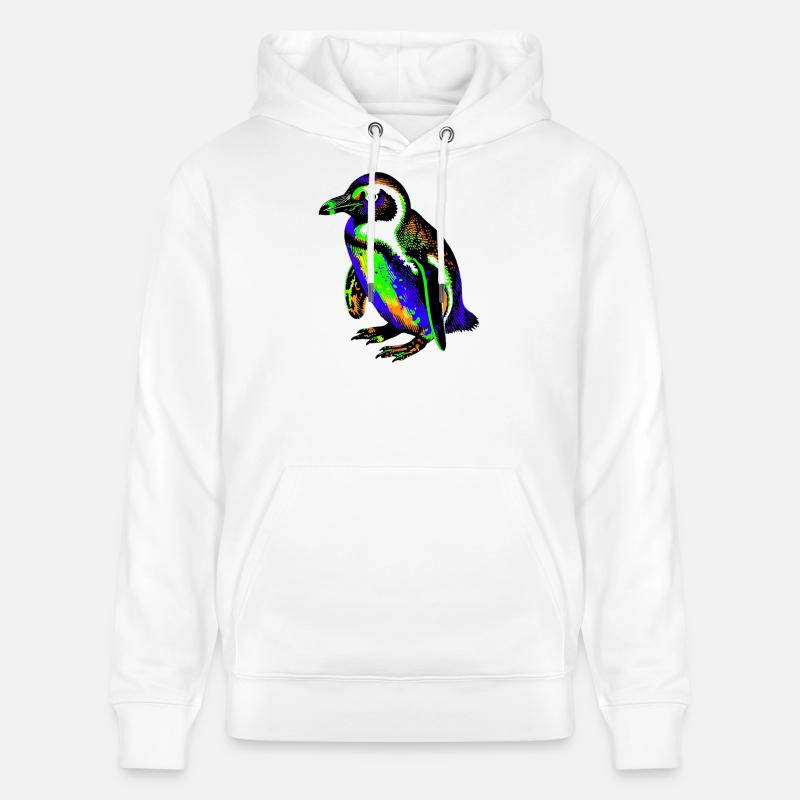 Pingouin - Sweat à capuche bio CRUISER Stanley/Stella Unisexe - blanc