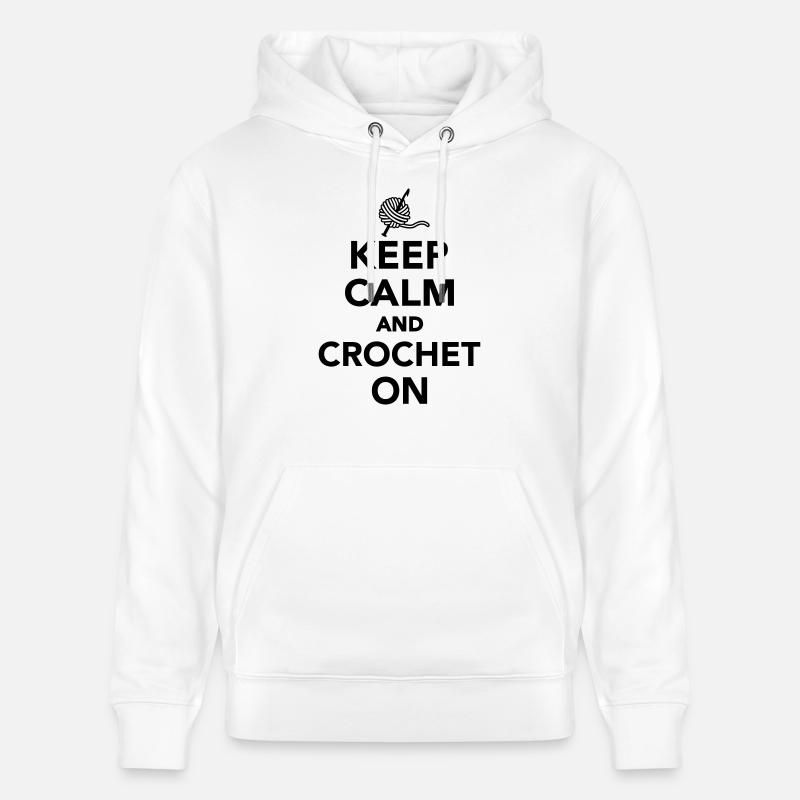 Häkeln - Stanley/Stella Unisex Bio-Hoodie CRUISER  - Weiß