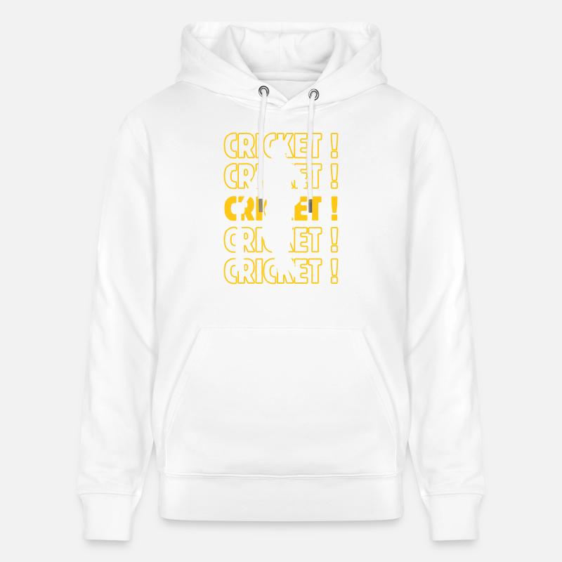 Cricket cricket cricket - Sweat à capuche bio CRUISER Stanley/Stella Unisexe - blanc