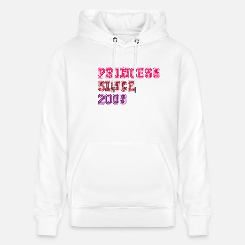 2009 Anniversaire Princesse - Sweat à capuche bio CRUISER Stanley/Stella Unisexe - blanc
