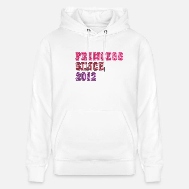 2012 Anniversaire Princesse - Sweat à capuche bio CRUISER Stanley/Stella Unisexe - blanc