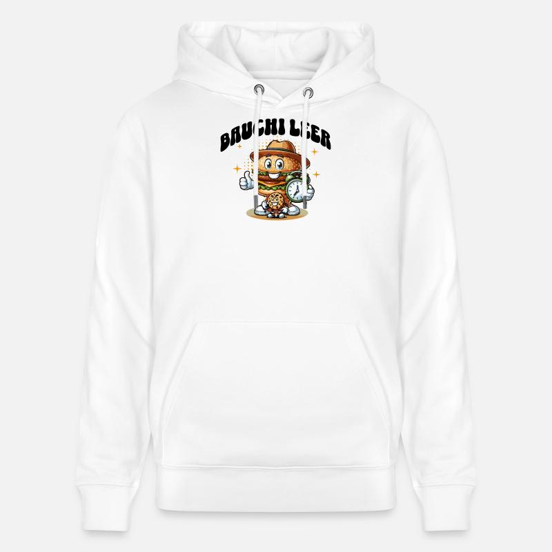 Bauchi Leer - Sweat à capuche bio CRUISER Stanley/Stella Unisexe - blanc