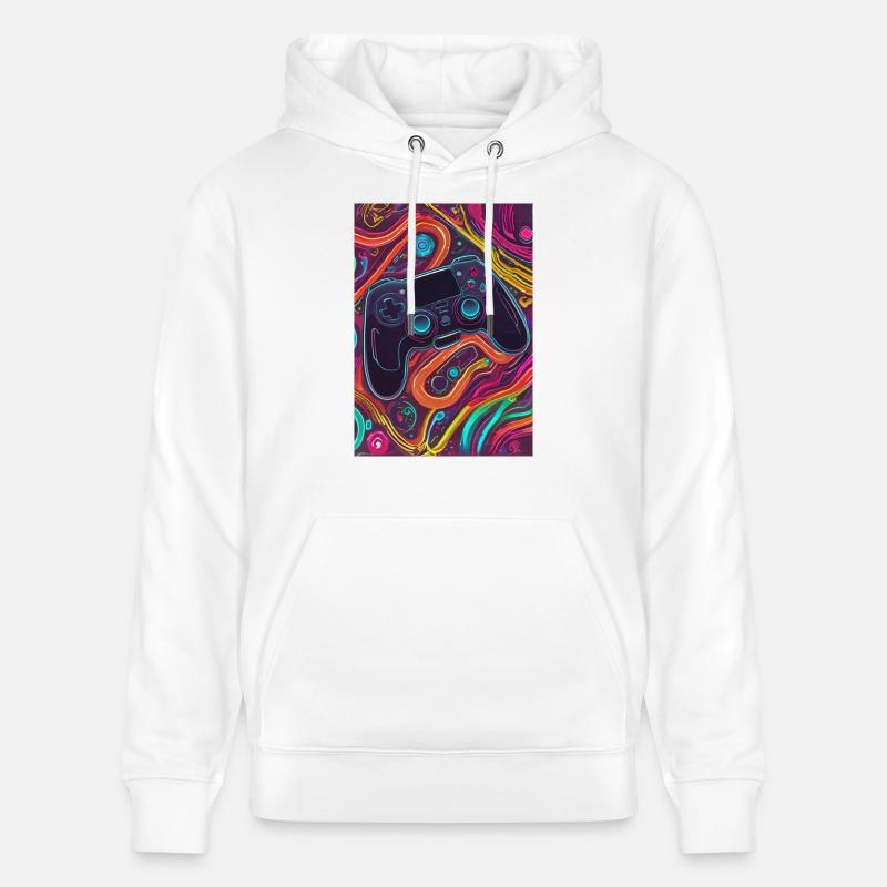 Bugi Mändel 2024/02 - Stanley/Stella Unisex Bio-Hoodie CRUISER  - Weiß