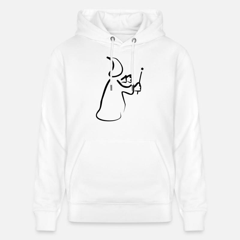 Magicien - Sweat à capuche bio CRUISER Stanley/Stella Unisexe - blanc