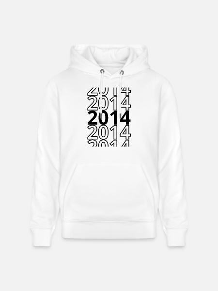 2014 2014 2014 - Stanley/Stella CRUISER Unisex Organic Hoodie - white