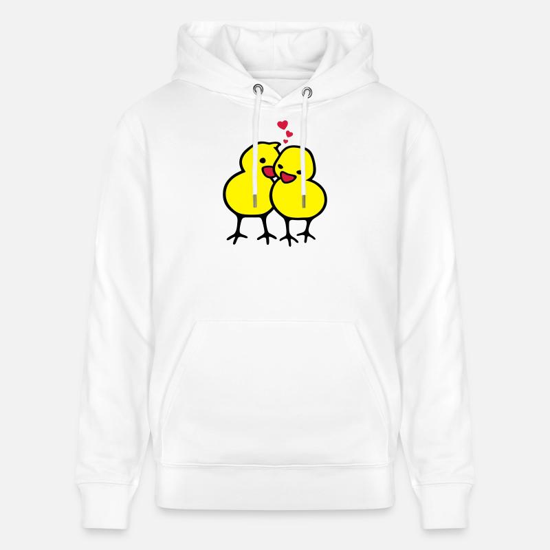 Chicks in Love (c) - Stanley/Stella Unisex Bio-Hoodie CRUISER  - Weiß