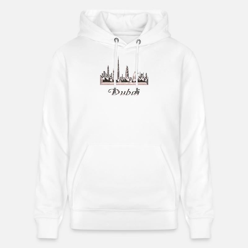 Dubaï - Sweat à capuche bio CRUISER Stanley/Stella Unisexe - blanc