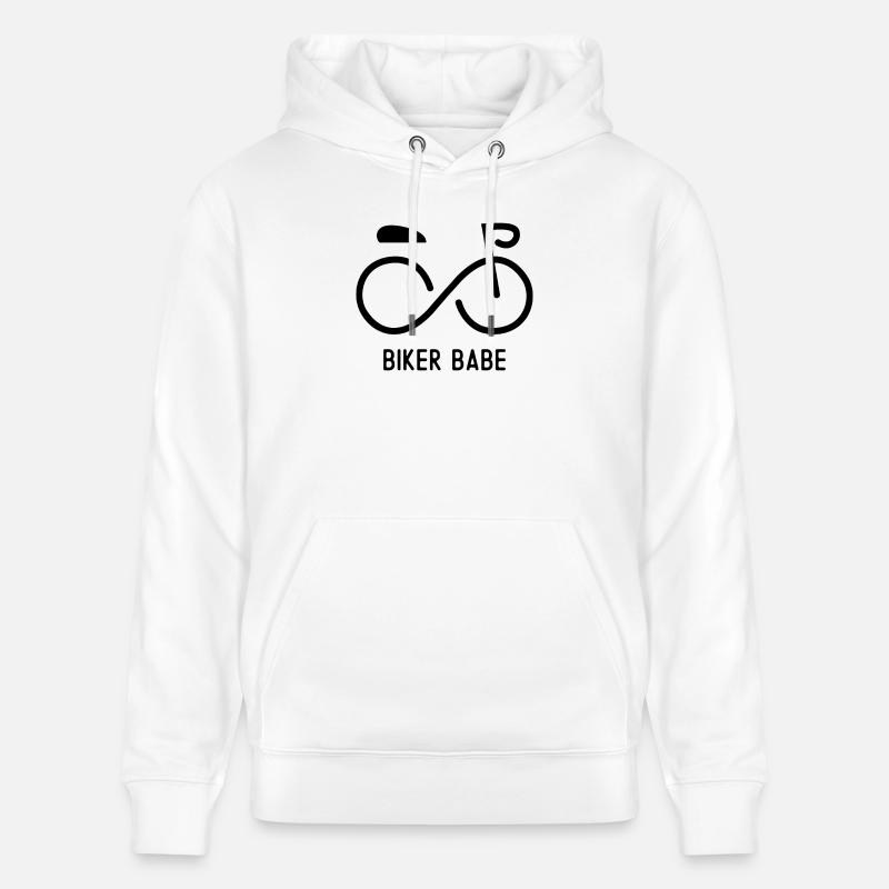 Biker Babe - Sweat à capuche bio CRUISER Stanley/Stella Unisexe - blanc