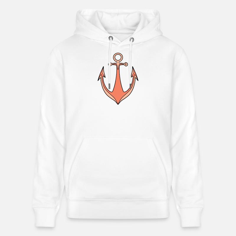 Anker - Stanley/Stella Unisex Bio-Hoodie CRUISER  - Weiß