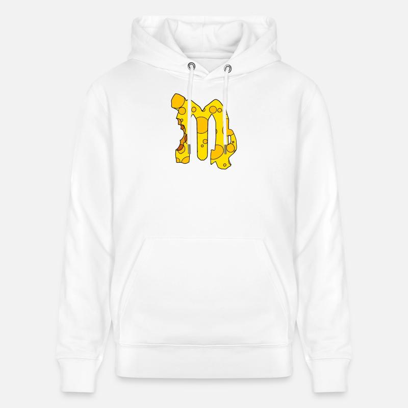 Signe du zodiaque Vierge - Sweat à capuche bio CRUISER Stanley/Stella Unisexe - blanc