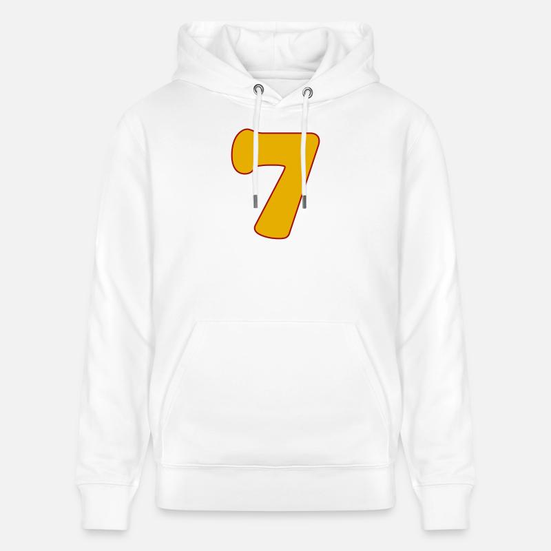 7 - Sweat à capuche bio CRUISER Stanley/Stella Unisexe - blanc