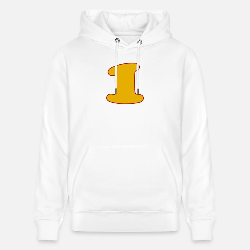 1 - Sweat à capuche bio CRUISER Stanley/Stella Unisexe - blanc