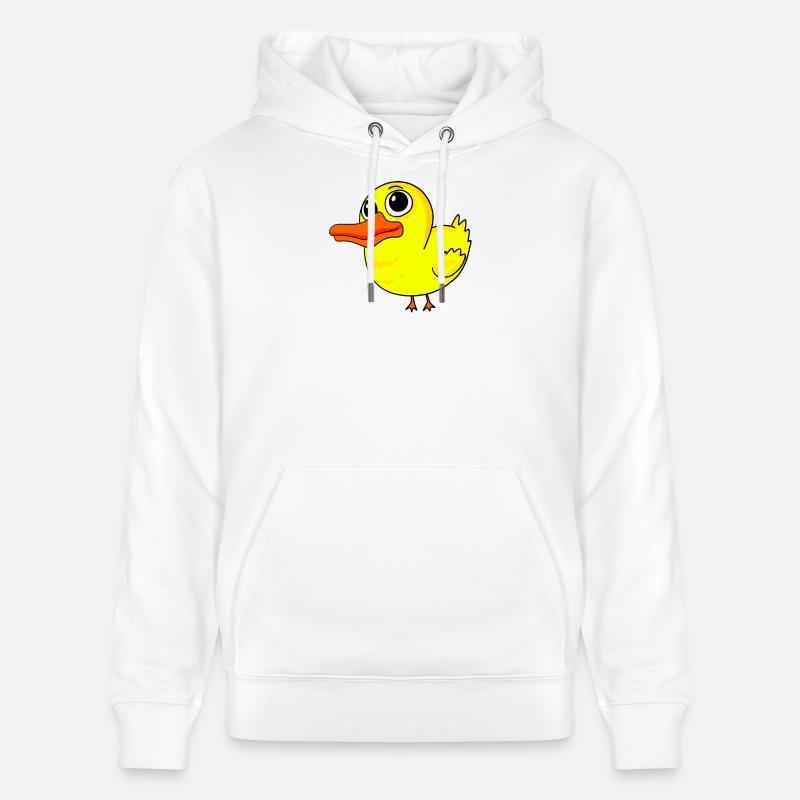Canard - Sweat à capuche bio CRUISER Stanley/Stella Unisexe - blanc