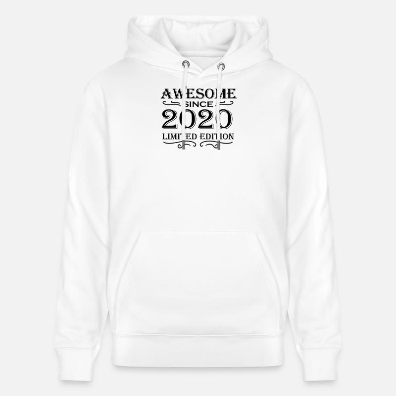2020 - Sweat à capuche bio CRUISER Stanley/Stella Unisexe - blanc