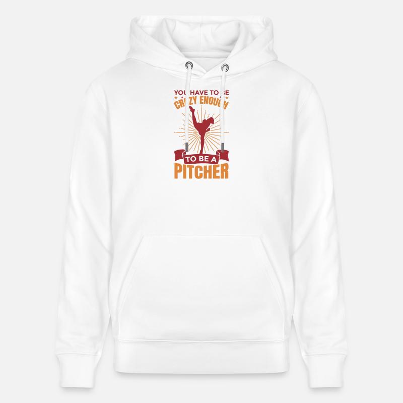 Motivation du lanceur - Sweat à capuche bio CRUISER Stanley/Stella Unisexe - blanc