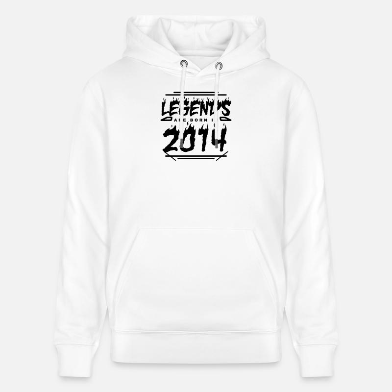 2014 - Année 2014 - Année 2014 - Sweat à capuche bio CRUISER Stanley/Stella Unisexe - blanc