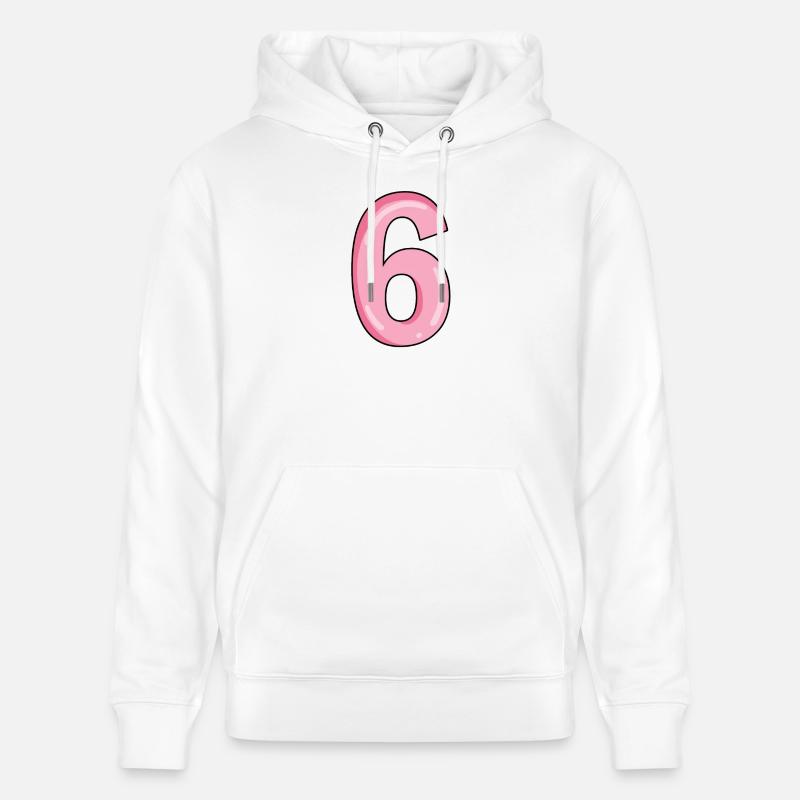 Numéro 6 Numéro - Sweat à capuche bio CRUISER Stanley/Stella Unisexe - blanc