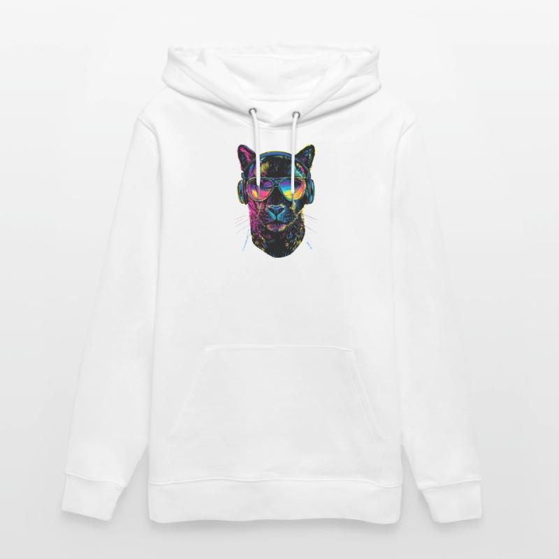 Panther Leopard Raubkatze Süße Großkatze Panter Stanley/Stella Unisex Bio-Hoodie CRUISER 