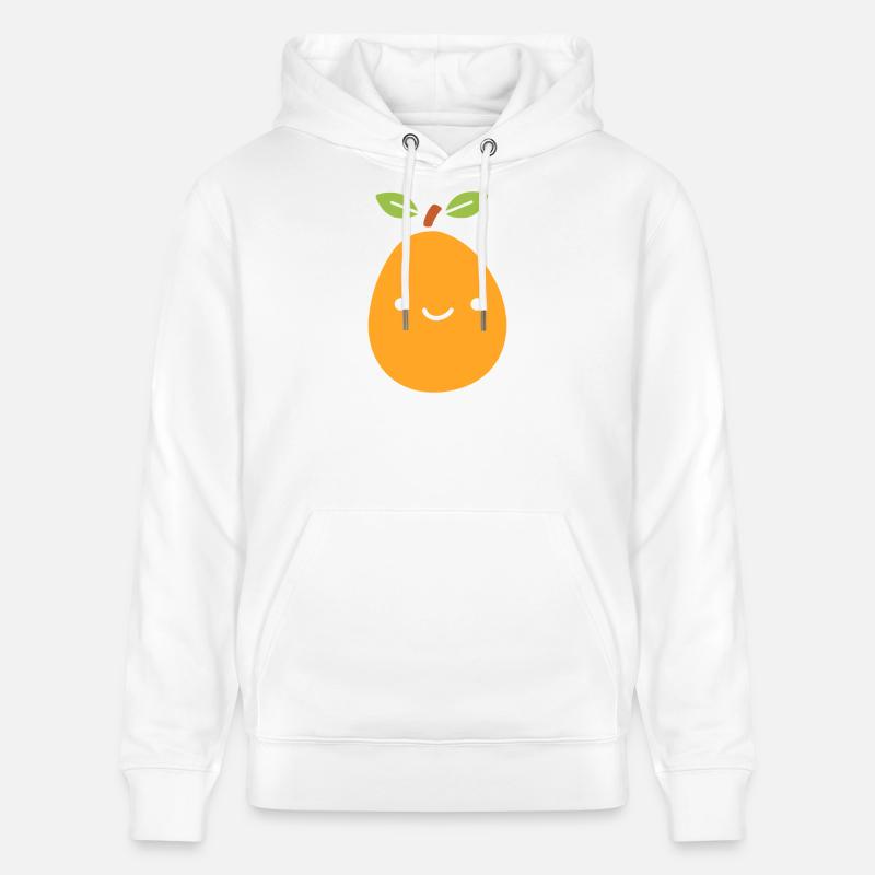 Pêche Mignonne à Moi Mangue - Sweat à capuche bio CRUISER Stanley/Stella Unisexe - blanc