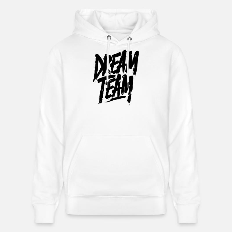 Équipe de rêve - Sweat à capuche bio CRUISER Stanley/Stella Unisexe - blanc