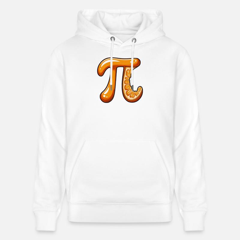 Orange Pi Math - Sweat à capuche bio CRUISER Stanley/Stella Unisexe - blanc