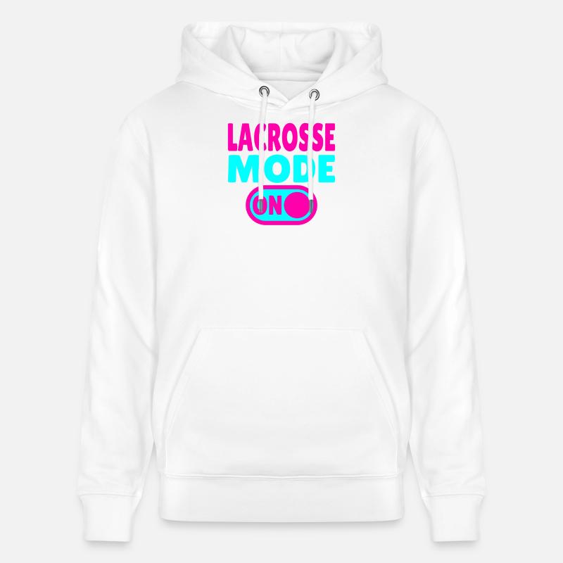 Mode crosse activé - Sweat à capuche bio CRUISER Stanley/Stella Unisexe - blanc