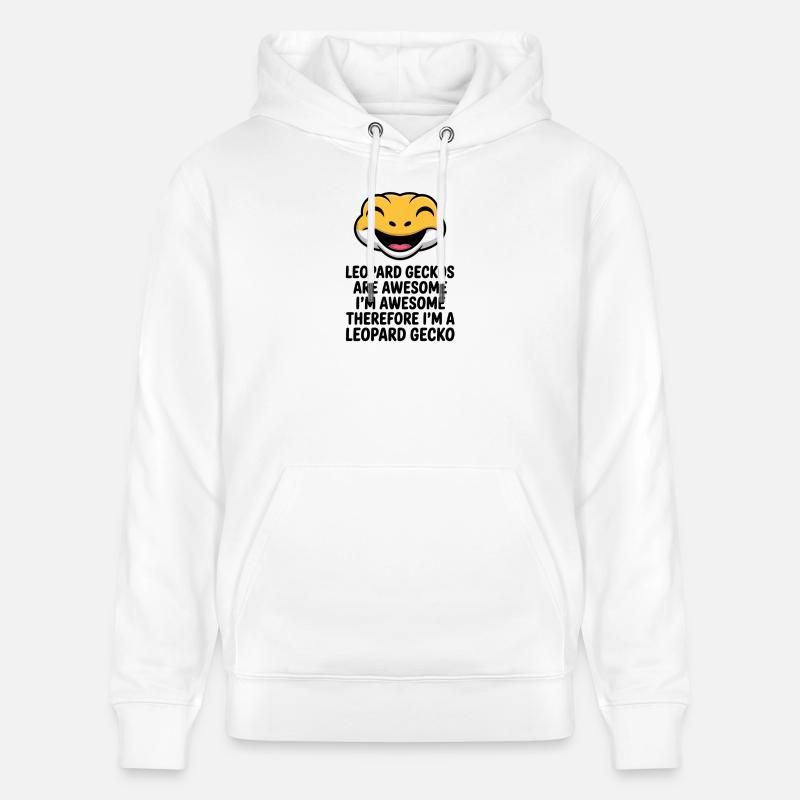 Riez avec une citation génétique audacieuse - Sweat à capuche bio CRUISER Stanley/Stella Unisexe - blanc