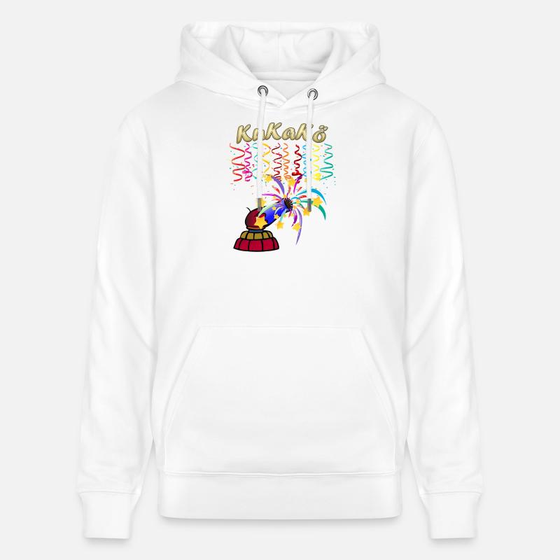 KuKaKö - Carnaval Carnaval Lundi gras Köthen - Sweat à capuche bio CRUISER Stanley/Stella Unisexe - blanc