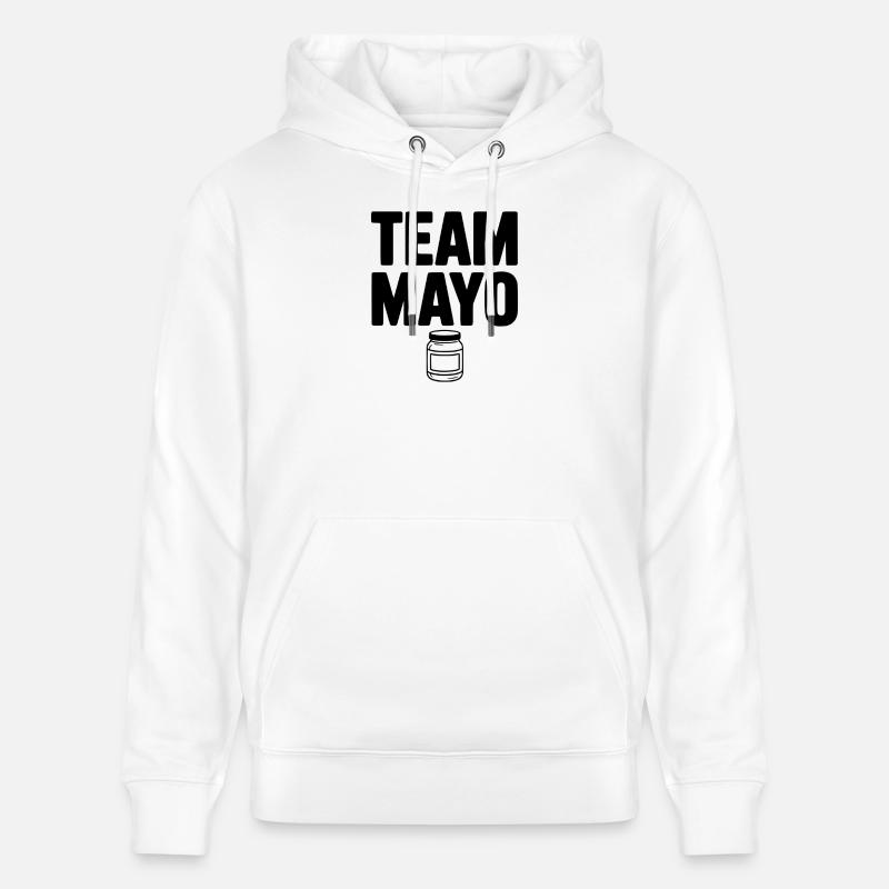 Équipe Mayo - Sweat à capuche bio CRUISER Stanley/Stella Unisexe - blanc