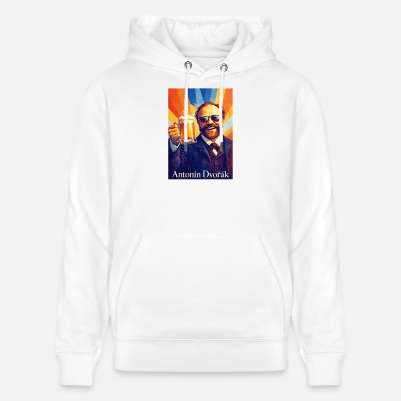 Historischer Feierabendheld - Stanley/Stella Unisex Bio-Hoodie CRUISER  - Weiß