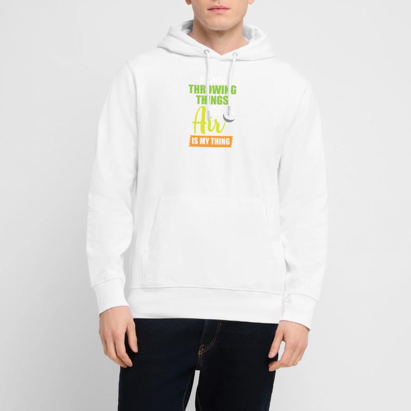 Diskuswurf Diskuswerfen Diskus diskuswerfer Stanley/Stella Unisex Bio-Hoodie CRUISER 