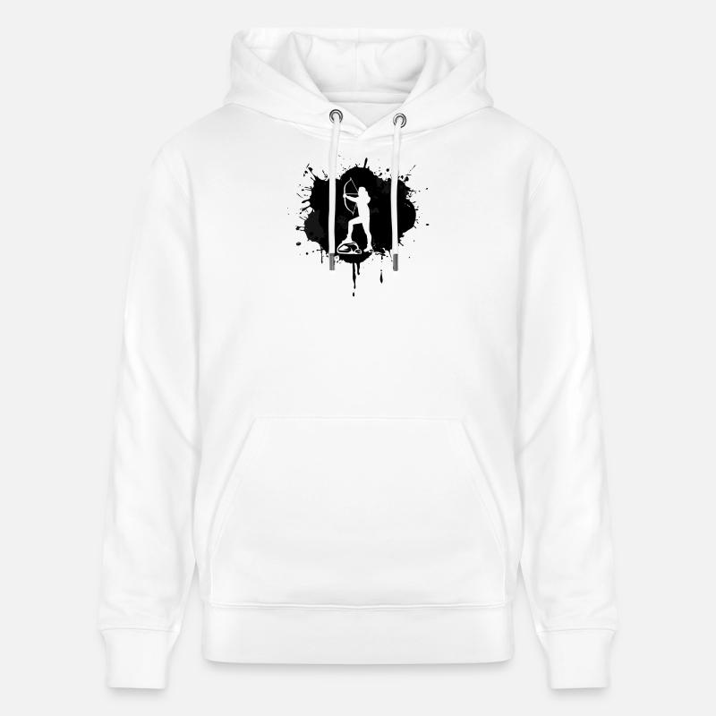 Archer - Sweat à capuche bio CRUISER Stanley/Stella Unisexe - blanc