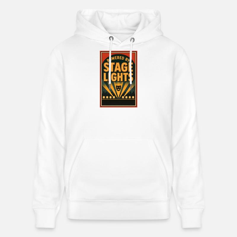 Propulsé par Spotlight | Théâtre Scène - Sweat à capuche bio CRUISER Stanley/Stella Unisexe - blanc