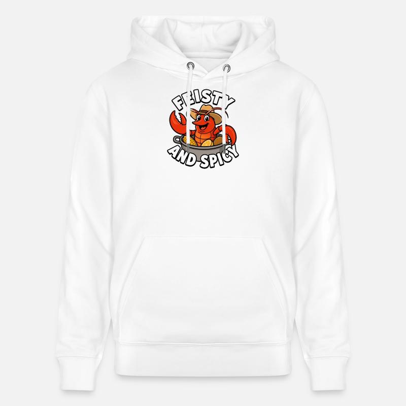 Nourriture épicée et épicée pour femmes - Sweat à capuche bio CRUISER Stanley/Stella Unisexe - blanc
