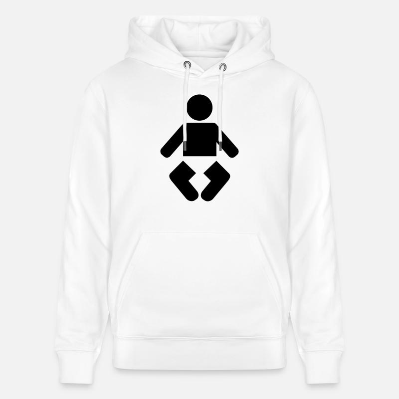 bébé - Sweat à capuche bio CRUISER Stanley/Stella Unisexe - blanc