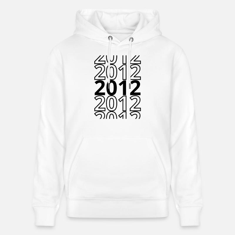 2012 2012 2012 - Sweat à capuche bio CRUISER Stanley/Stella Unisexe - blanc