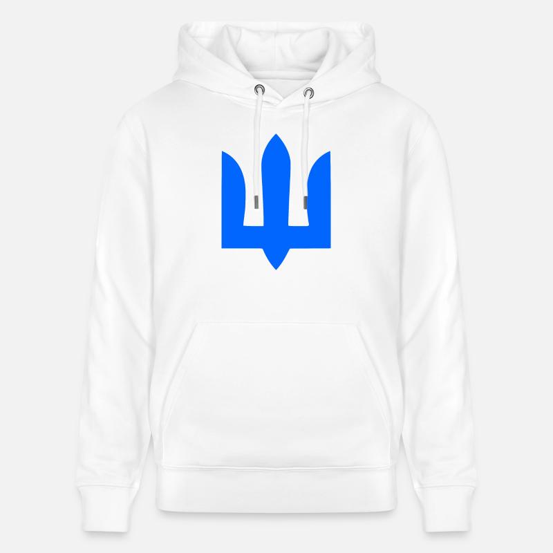 Ukraine - Sweat à capuche bio CRUISER Stanley/Stella Unisexe - blanc