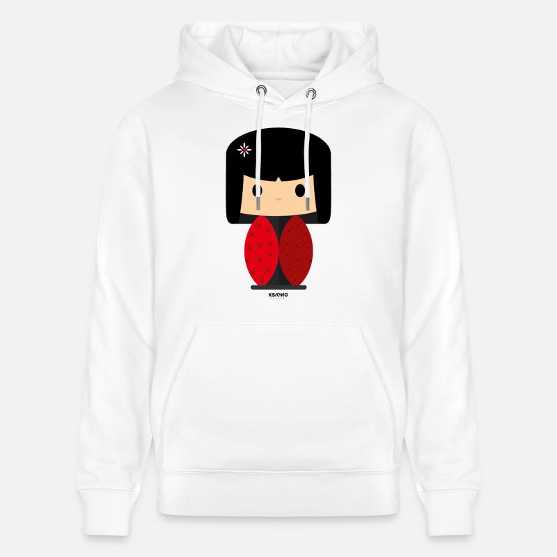 kawaii Ksi - Stanley/Stella Unisex Bio-Hoodie CRUISER  - Weiß