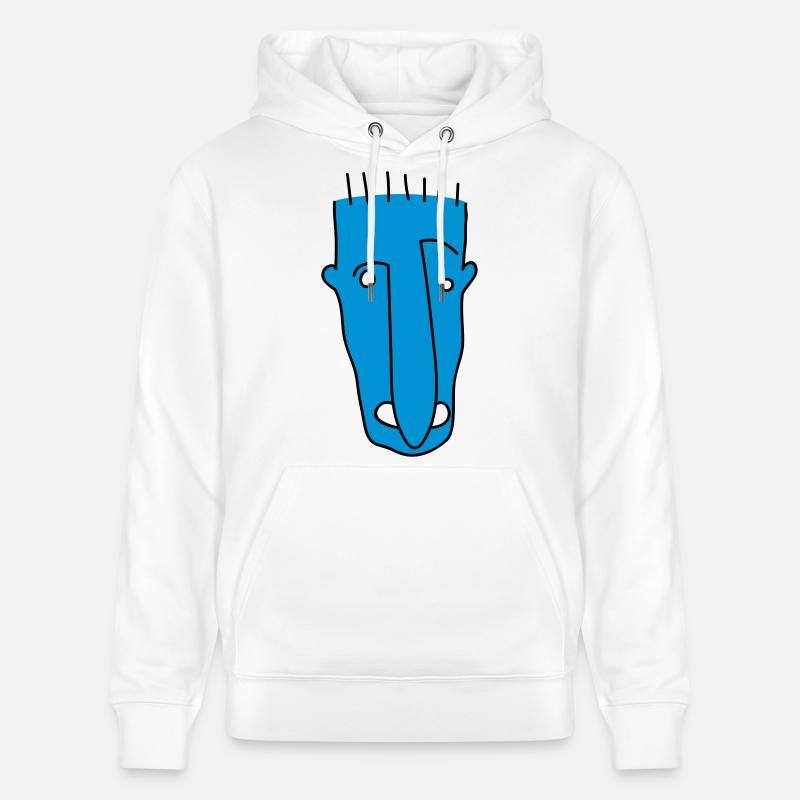 dufus - Sweat à capuche bio CRUISER Stanley/Stella Unisexe - blanc