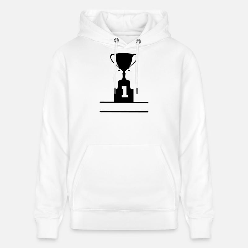 Becher Nummer 1 - Stanley/Stella Unisex Bio-Hoodie CRUISER  - Weiß
