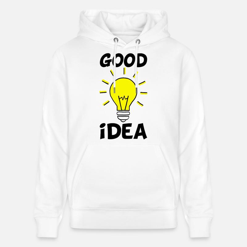 La bonne idée - Sweat à capuche bio CRUISER Stanley/Stella Unisexe - blanc