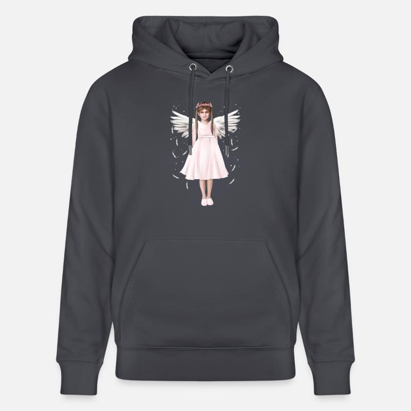 Ange ou (B) ange - Sweat à capuche bio CRUISER Stanley/Stella Unisexe - bleu indigo