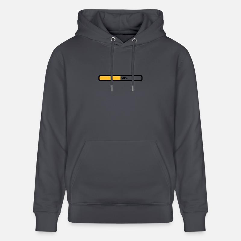 50% Loading - Stanley/Stella Unisex Bio-Hoodie CRUISER  - Indigoblau